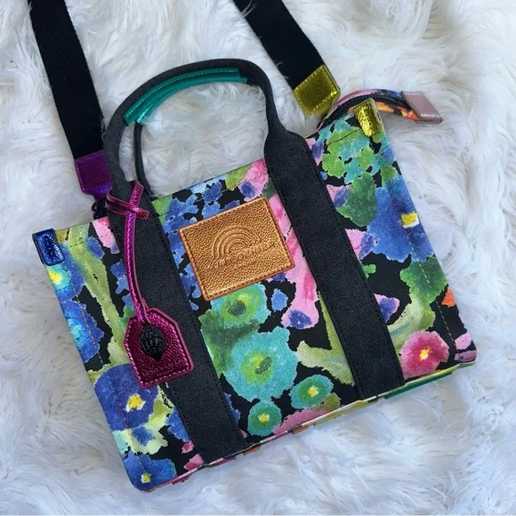 [ Kurt Geiger ] Colorful Southbank Floral Tote Bag - Picture 13 of 13